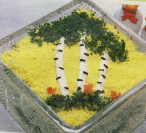 салат березки